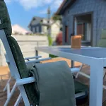 Ferienhaus Ferienhäuschen Gartenblick