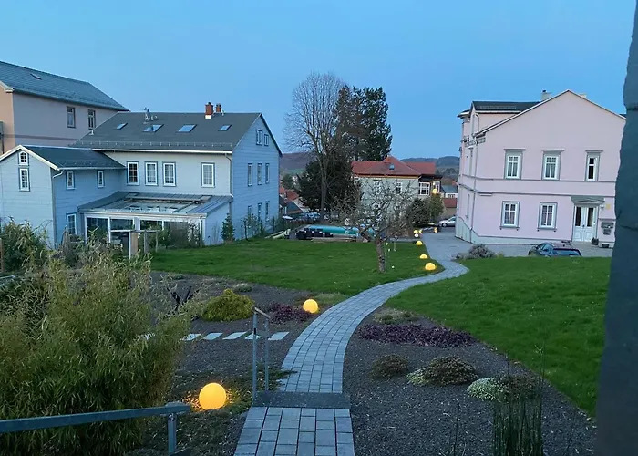 Ferienhaeuschen Gartenblick Сasa de vacaciones