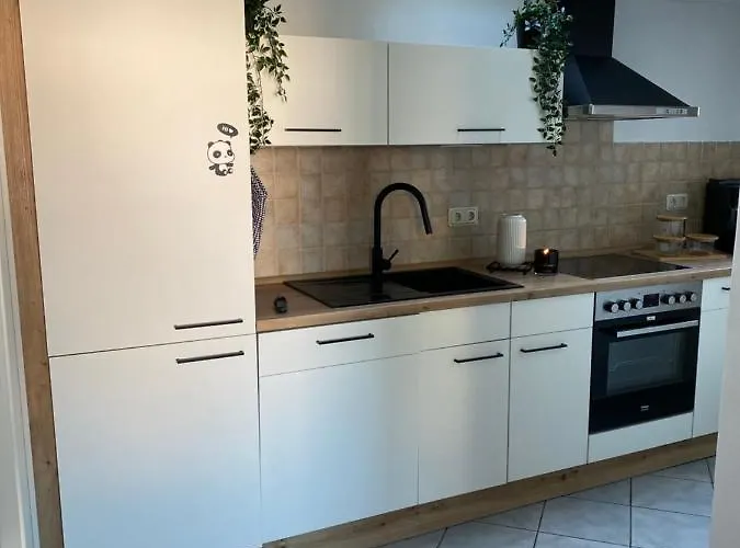 Ferienhaeuschen Gartenblick