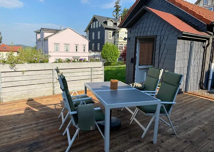 Ferienhaeuschen Gartenblick Сasa de vacaciones Friedrichroda